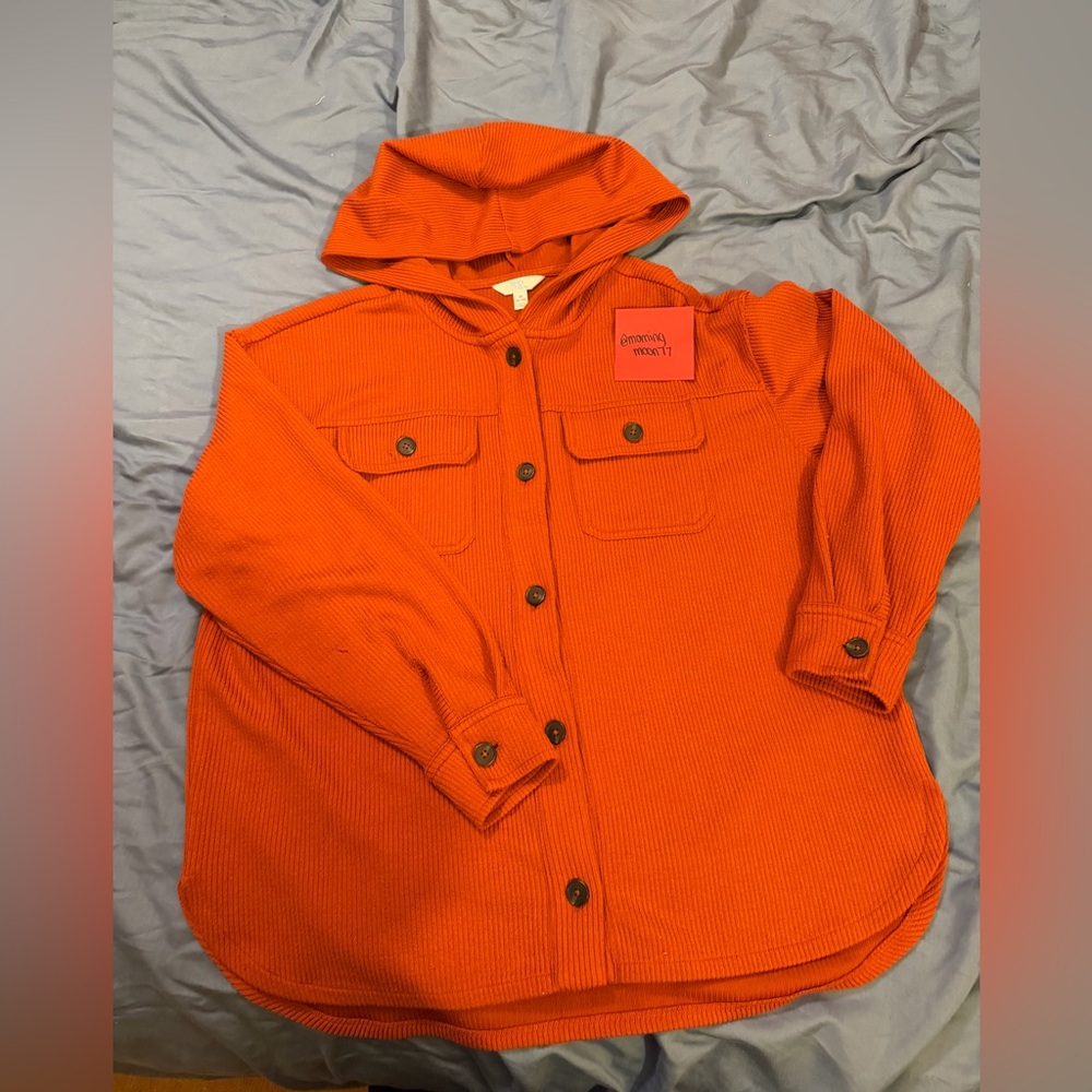 Women’s Hooded Flannel Jacket